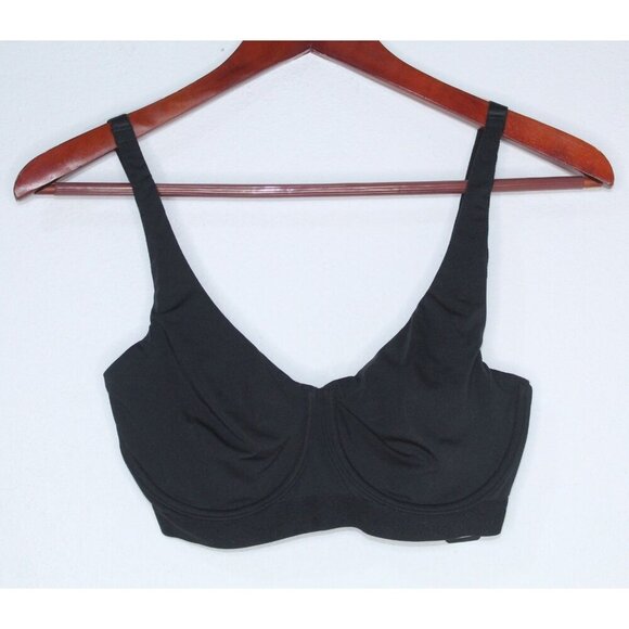 NATORI 7543241 Recharge Bra 32 D Black T-Shirt Smooth Contour Unwired NWT - Picture 1 of 12